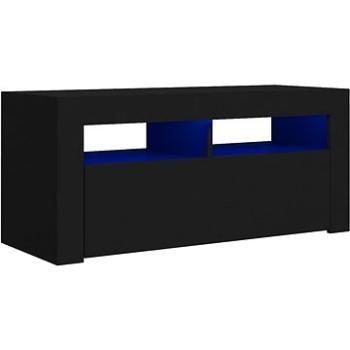SHUMEE s osvetlením LED čierny 90 × 35 × 40 cm (804320)