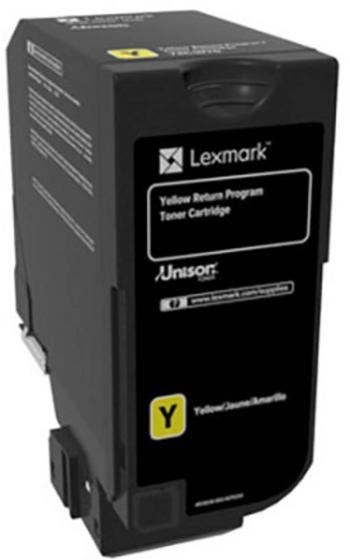 Lexmark vratný toner CS720 CS725 CX725 74C20Y0 originál žltá 3000 Seiten