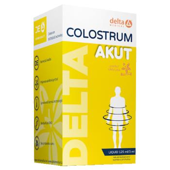 DELTA MEDICAL Colostrum akút sirup vanilka 125 ml