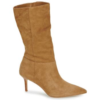 Lauren Ralph Lauren  LEANNAH-BOOTS-MID BOOT  Čižmy do mesta Béžová