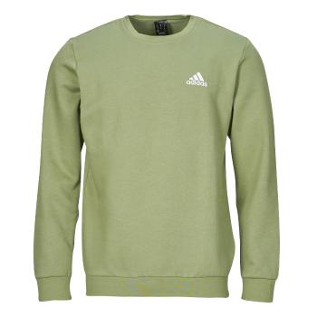 adidas  FEELCOZY ESSENTIALS FLEECE SWEATSHIRT  Mikiny Zelená