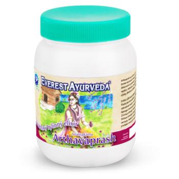 EVEREST AYURVEDA Arthavaprash vitalita a žena nutričný elixír 200 g