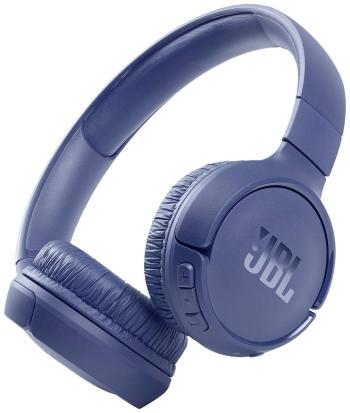 JBL Tune 510BT Bluetooth Hi-Fi slúchadlá On Ear na ušiach Headset, zložiteľná modrá