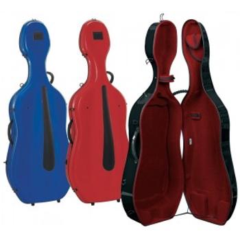 GEWA Cases Cello case Idea Evolution 4.9 Highgloss White/red