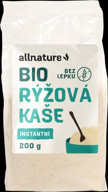 ALLNATURE Bezlepková Ryžová kaša instantná BIO 200 g