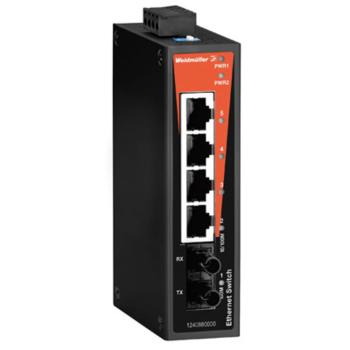 Weidmüller IE-SW-BL05-4TX-1ST priemyselný ethernetový switch