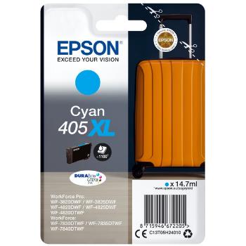 EPSON C13T05H24010 - originálna cartridge, azúrová, 14,7ml