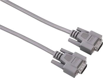 Hama VGA prepojovací kábel #####VGA 15pol. Stecker, #####VGA 15pol. Stecker 3.00 m sivá 42087 možno skrutkovať #####VGA-