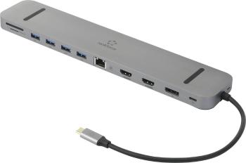 Renkforce RF-4533888 USB-C ™ notebook dokovacia stanica Vhodné pre značky: univerzálny, Apple MacBook vr. funkcia nabíja