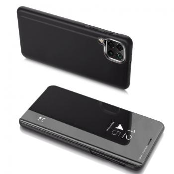 MG Clear View knižkové puzdro na Samsung Galaxy A22 4G, čierne