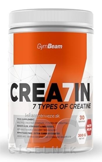 GymBeam CREA7IN prášok, príchuť vodný melón 1x300 g