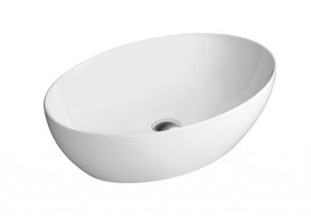 GSI - PURA keramické umývadlo na dosku 60x42 cm, biela ExtraGlaze 884211