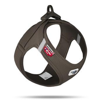 CURLI Postroj pre psov so sponou Air-Mesh Brown, L, 8-13 kg