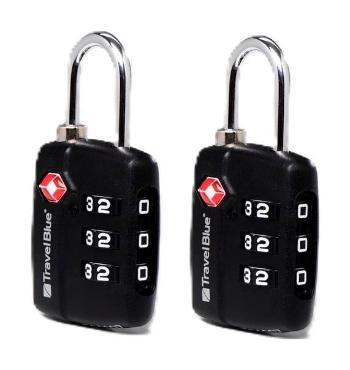 Travel Blue 2x TSA Lock Black