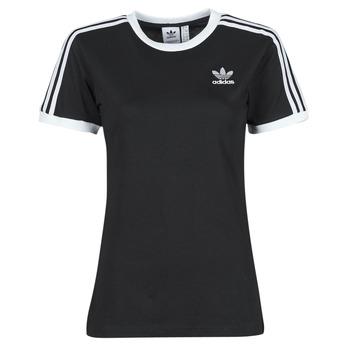 adidas  Tričká s krátkym rukávom 3 STRIPES TEE  Čierna