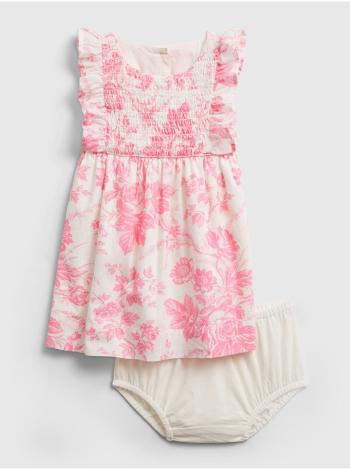 Baby šaty floral dress Farebná