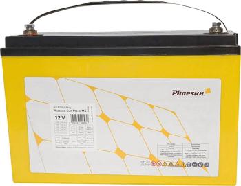 Phaesun Sun-Store 125 340093 solárny akumulátor 12 V 126 Ah olovený so skleneným rúnom (š x v x h) 330 x 220 x 173 mm sk