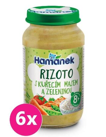 6x HAMÁNEK Rizoto s kuracím mäsom a zeleninou (230 g)