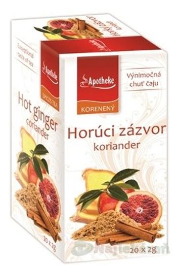 APOTHEKE PREMIER SELECTION Horúci zázvor koriander, 20x2 g