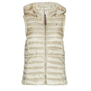 Tommy Hilfiger  FEMININE LW DOWN VEST  Bundy Béžová