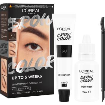 L'ORÉAL PARIS Brow Color 3.0 Dark Brunette semi-permanentná farba na obočie