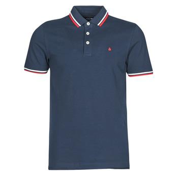 Jack & Jones  Polokošele s krátkym rukávom JJEPAULOS  Modrá