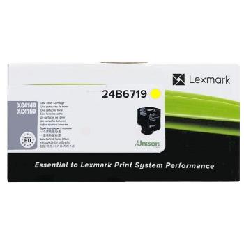 LEXMARK 24B6719 - originálny toner, žltý