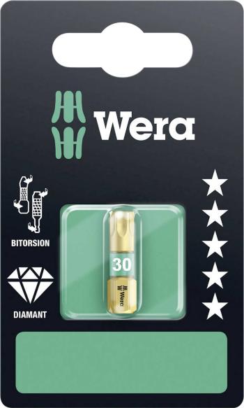 Wera 867/1 BDC SB SiS 05134378001 bit Torx T 30 nástrojová ocel legované, diamantová vrstva D 6.3 1 ks