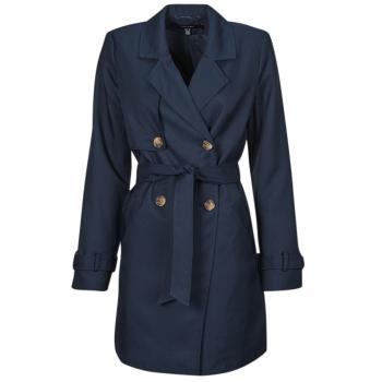 Vero Moda  VMCELESTE  Kabátiky Trenchcoat Námornícka modrá