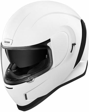 ICON - Motorcycle Gear Airform Gloss™ Biela L Prilba