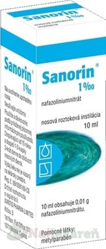 Sanorin 1‰ int.nao.1 x 10 ml