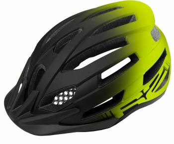 R2 Spirit Helmet Black/Neon Yellow L Prilba na bicykel