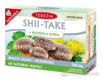 Terezia Company Shii Take + Rhodiola Rosea 60 kapsúl