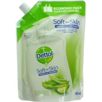 Dettol Moisturise Aloe vera tekuté mydlo náhradná náplň 500 ml