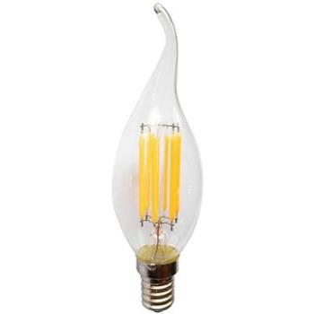 Retro LED Filament Candle Clear žiarovka 4W/230V/E14/6500K/440Lm/360° (DECO65NWTIP)
