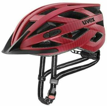 UVEX City I-VO Ruby Red Matt 52-57 Prilba na bicykel