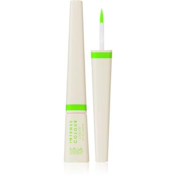 MUA Makeup Academy Neon Lights tekuté linky na oči odtieň Acid Lime 3 ml