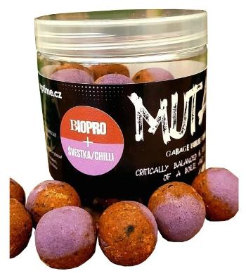 G.b.u. vyvážené boilies mutant biopro slivka chilli 130 g - 20 mm