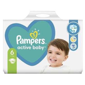 PAMPERS Active baby plienky veľkosť 6 pre 13 - 18 kg 96 ks