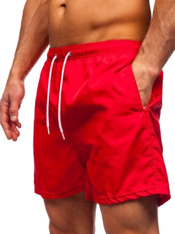Červené pánske kúpacie šortky Bolf ST019