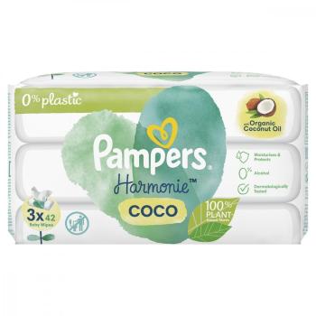 PAMPERS WIPES 126KS (3X42) HARMONIE COCO