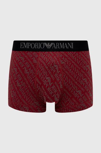 Boxerky Emporio Armani Underwear pánske, červená farba