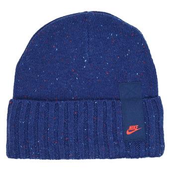 Nike  Čiapky U NSW BEANIE CUFFED FUT UTL  Modrá