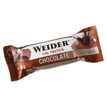 WEIDER 13% protein bar energetická tyčinka príchuť čokoláda 35 g