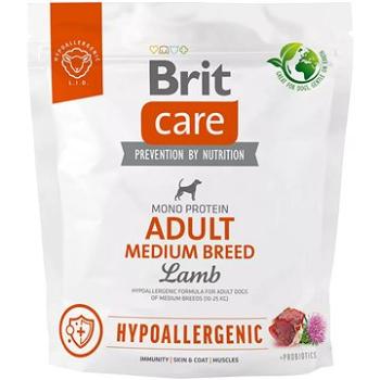 Brit Care Dog Hypoallergenic s jahňacím Adult Medium Breed 1 kg (8595602559039)