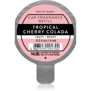 Bath & Body Works Tropical Cherry Colada vôňa do auta náhradná náplň 6 ml