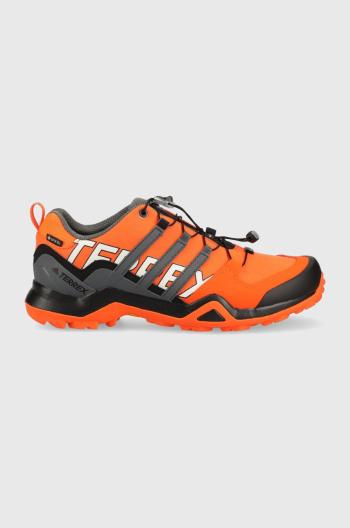 Topánky adidas TERREX Swift R2 GTX pánske, oranžová farba