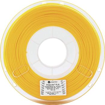 Polymaker 70538  vlákno pre 3D tlačiarne PLA plast   2.85 mm 1 kg žltá PolyLite 1 ks