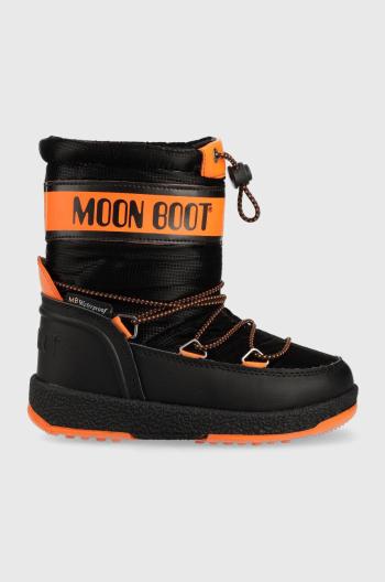 Detské snehule Moon Boot čierna farba
