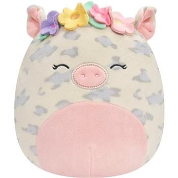 Squishmallows Strakaté prasiatko s čelenkou – Rosie (196566163768)